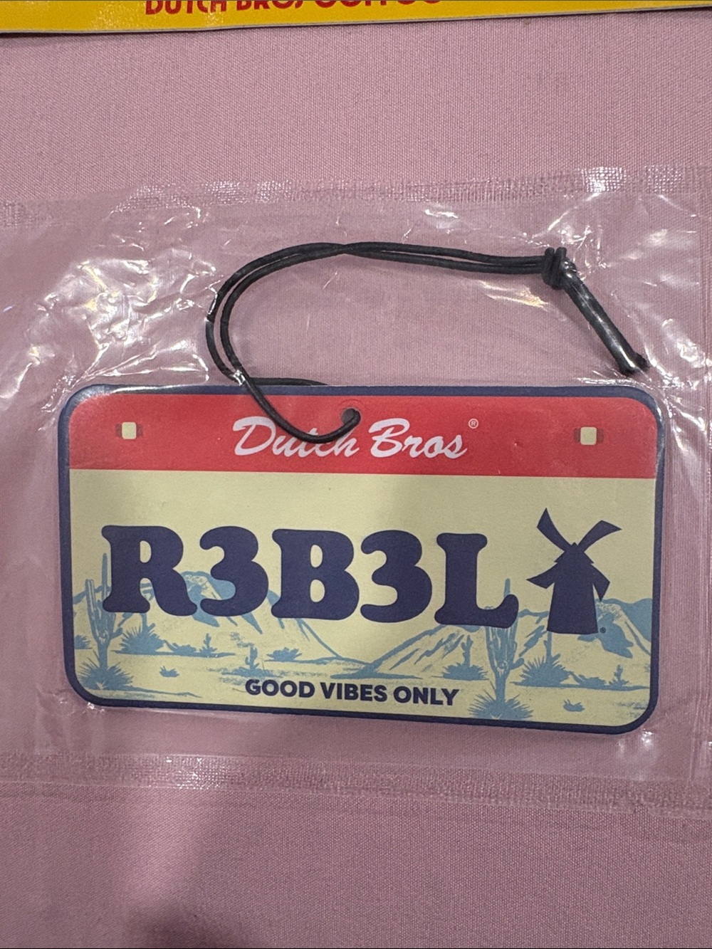 dutch bros car air freshener